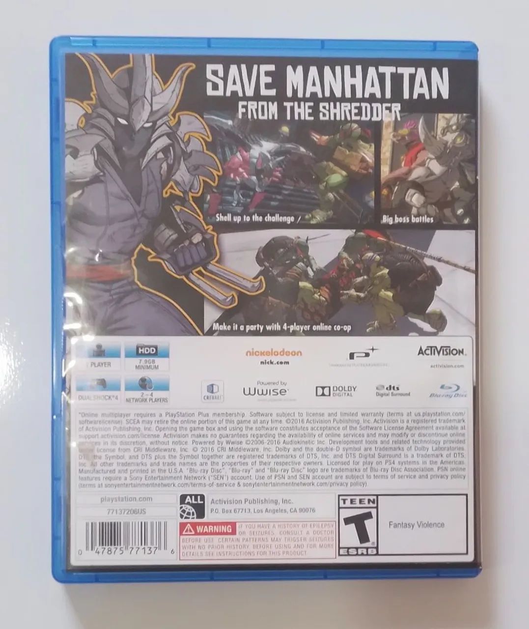 Teenage Mutant Ninja Turtles: Mutants in Manhattan PS4 - Foto 4