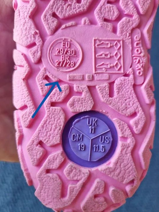 Sapatilha aquática infantil - Tamanho 27/28 - Foto 4