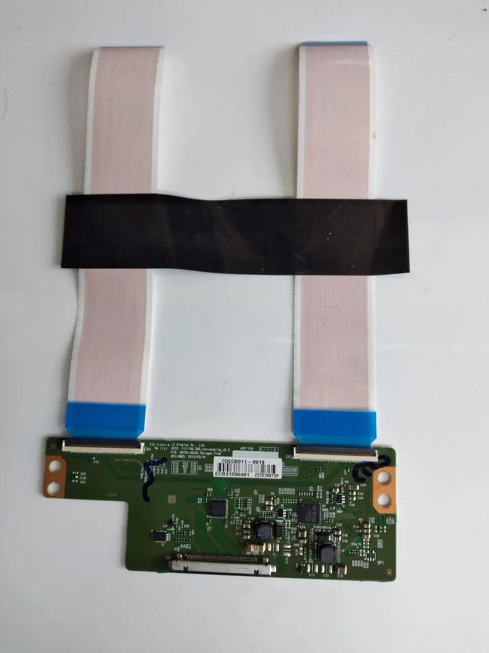 Placa tcon da tv lg 43lj5550 cod 6870c-0532a funcionando 