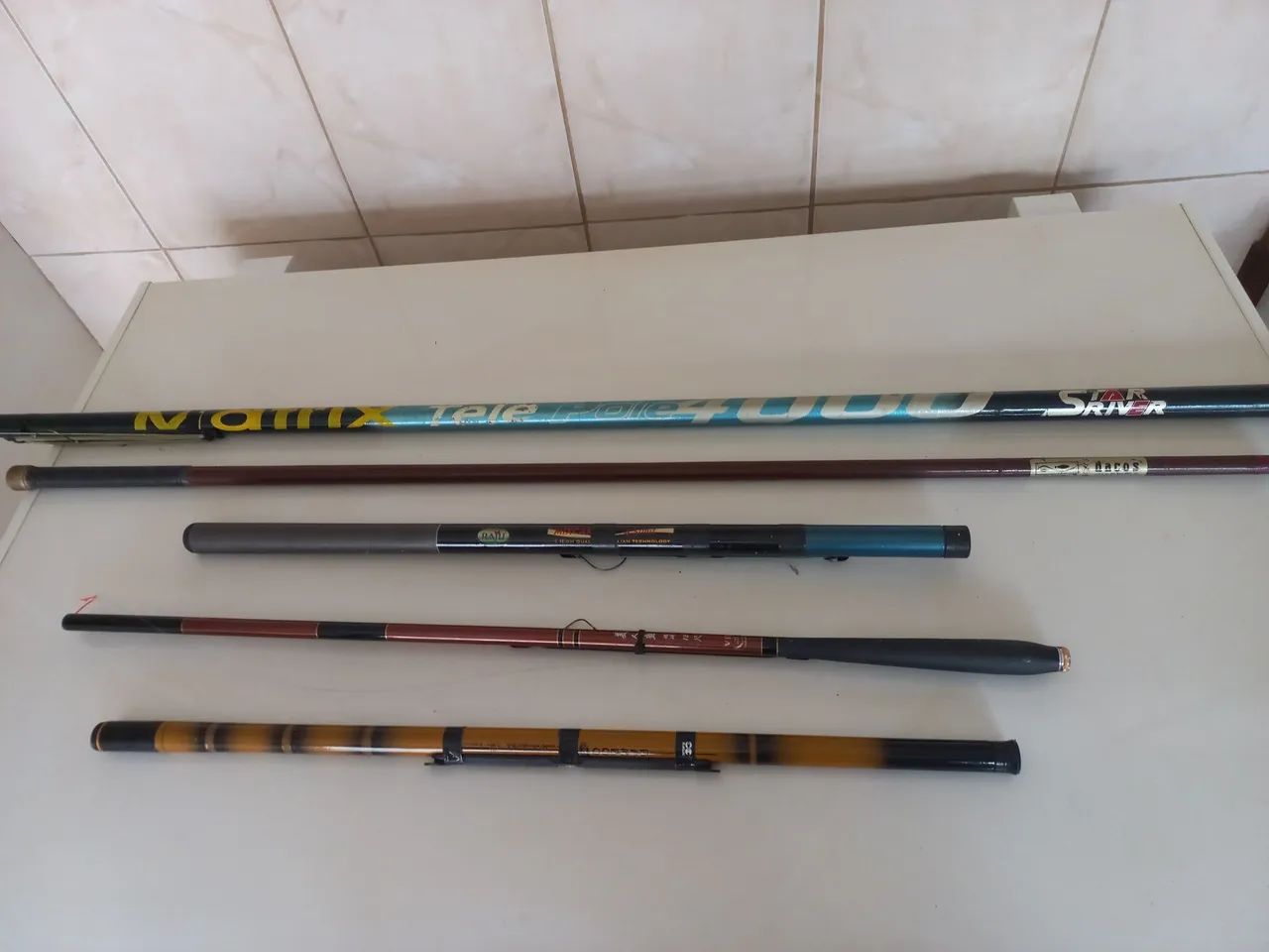 Varas de Pescar - Diversos Modelos