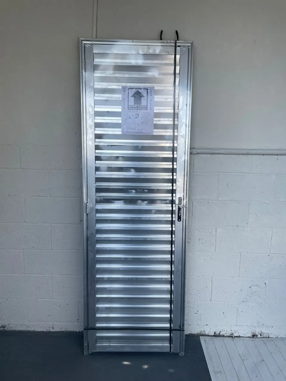 Porta palheta de aluminio