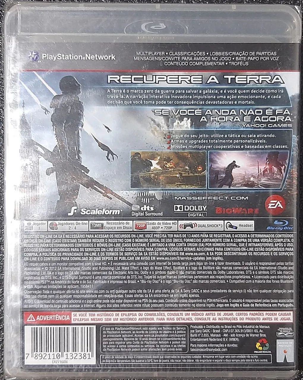 Mass effect 3 ps3 lacrado - Foto 2