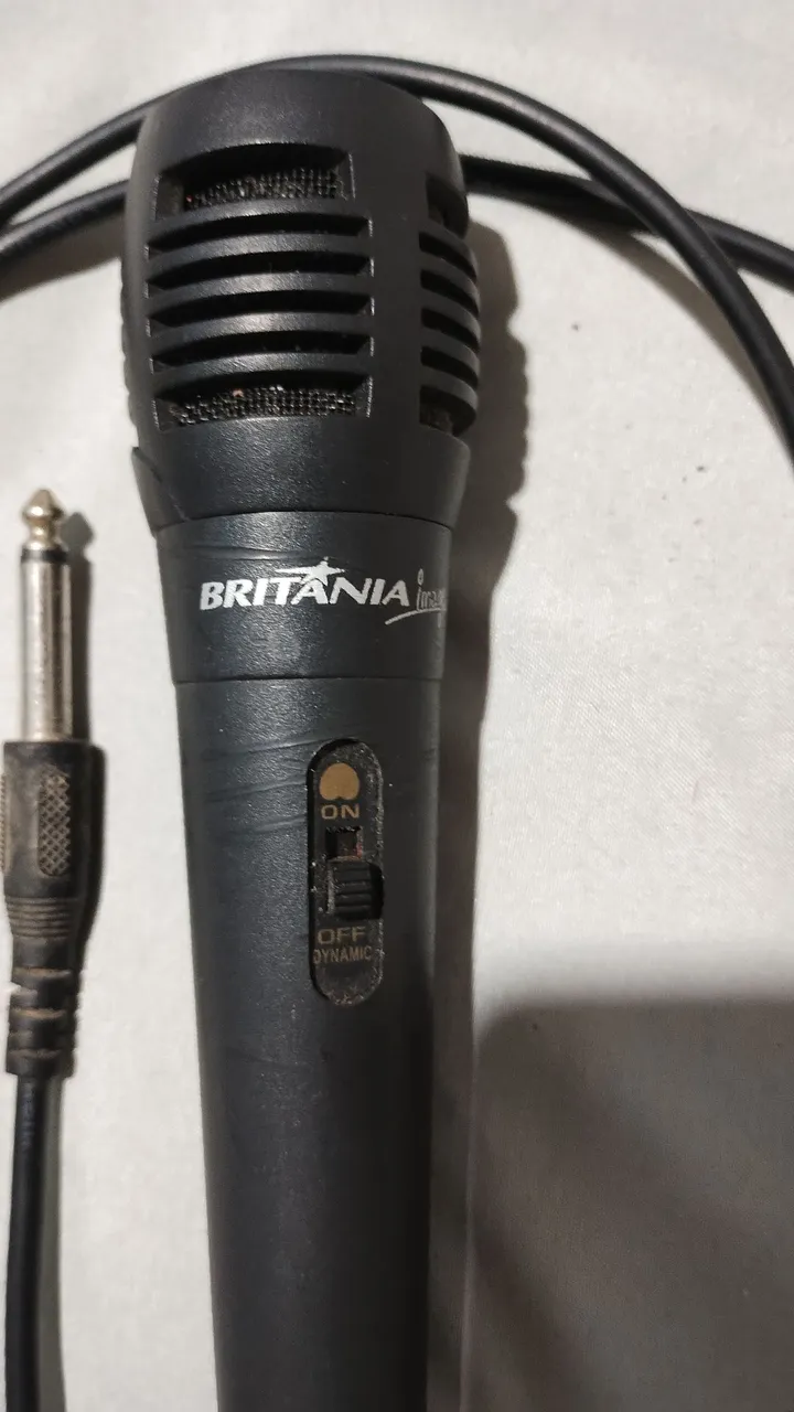 Microfone Britânia