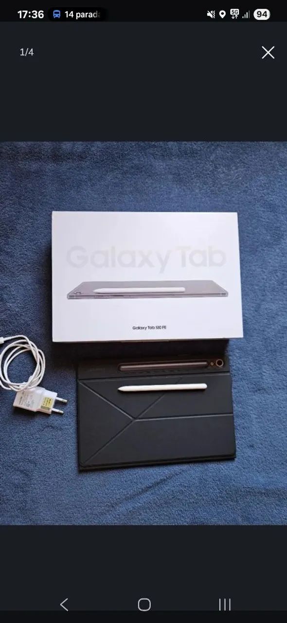 GALAXY TAB S10 FE (CINZA) - Tablets e E-Readers - Jardim dos