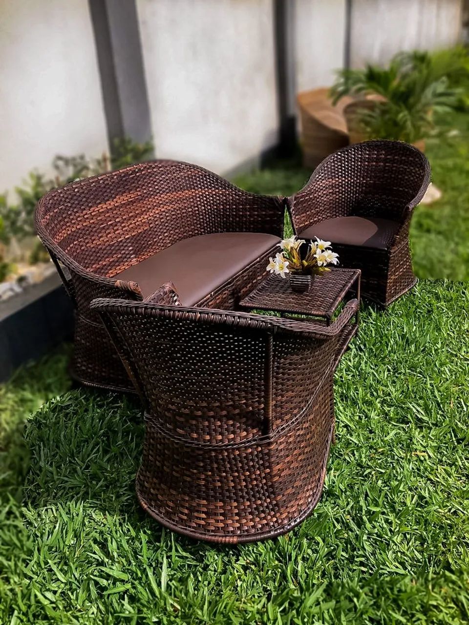 Conjunto de sofás para área  - Foto 2