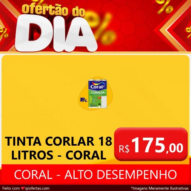 TINTA CORALAR LATA 18 LITROS - CORAL  - Foto 4