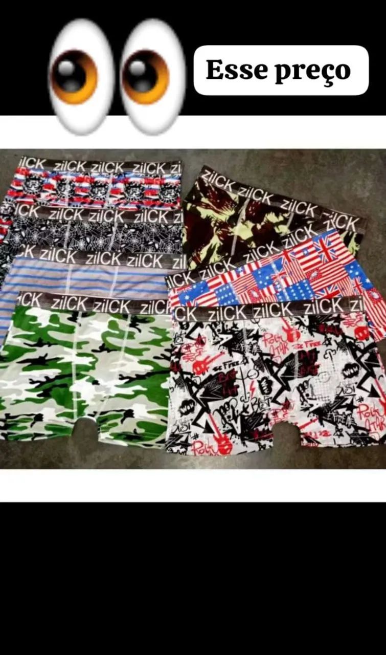Cuecas Boxer ZILCK - Promoção! $6,99 Aproveite  - Foto 2