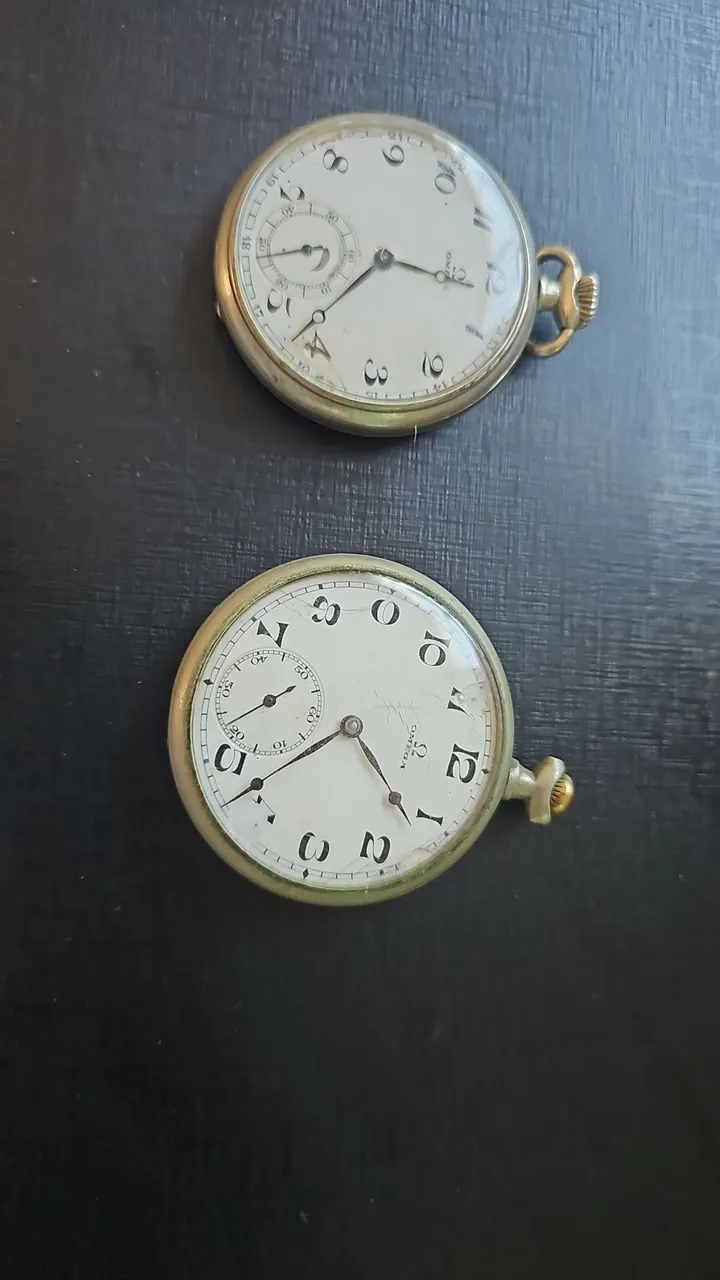 Relógios de bolso Omega antigos