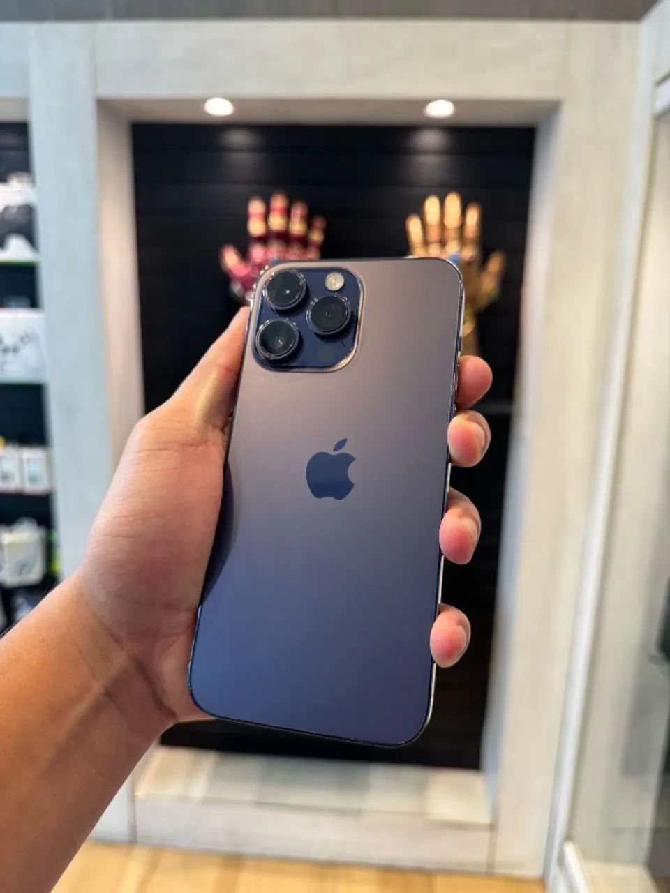 Oferta Imperdível: iPhone 14 Pro Max 128GB Roxo Semi Novo!  - Foto 2
