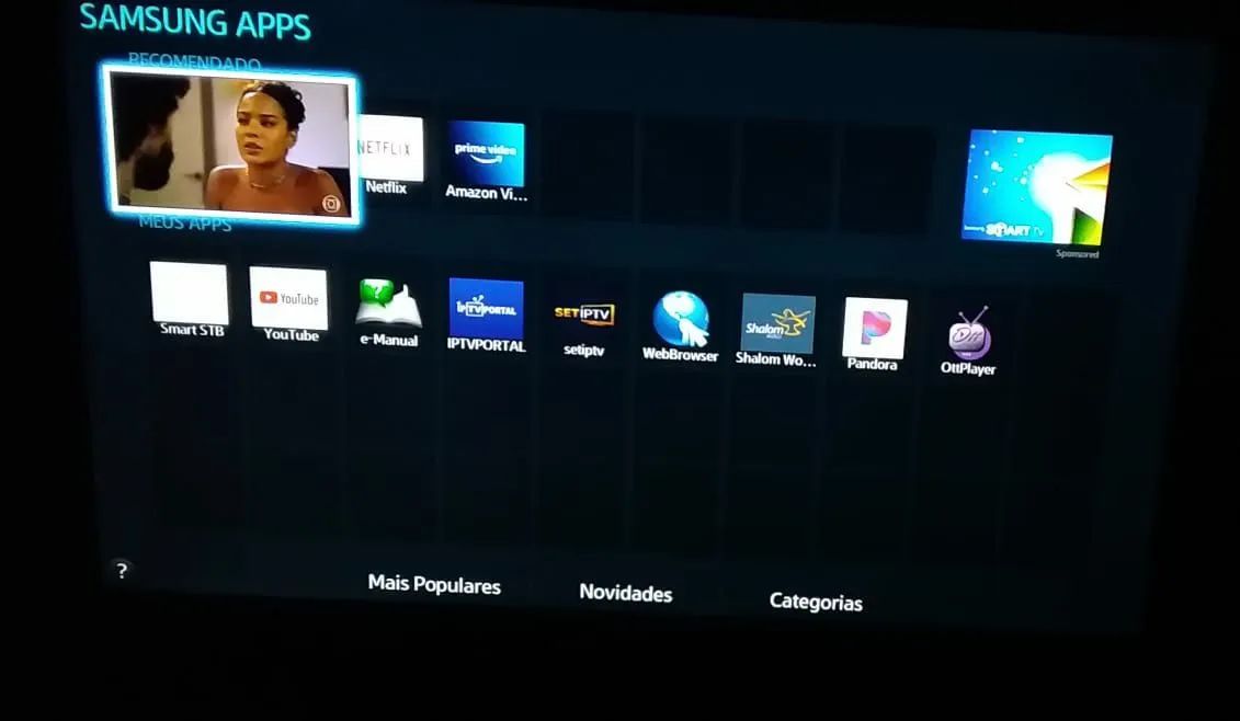 TV Smart Samsung 32 polegadas - Foto 3