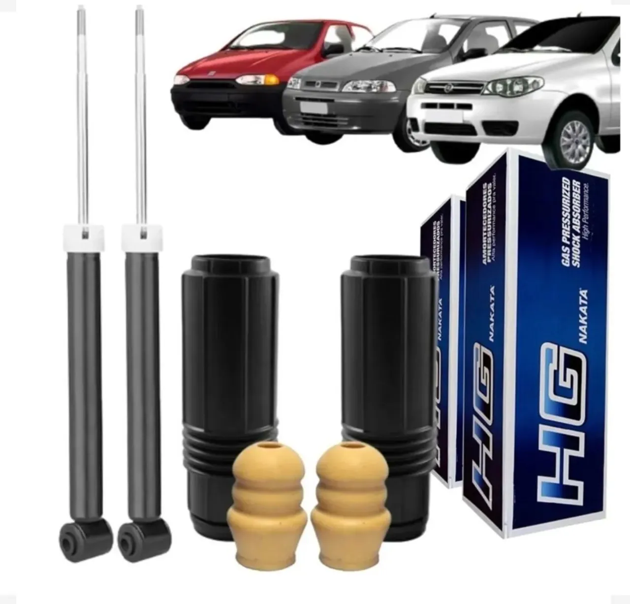Amortecedores Nakata HG para carros