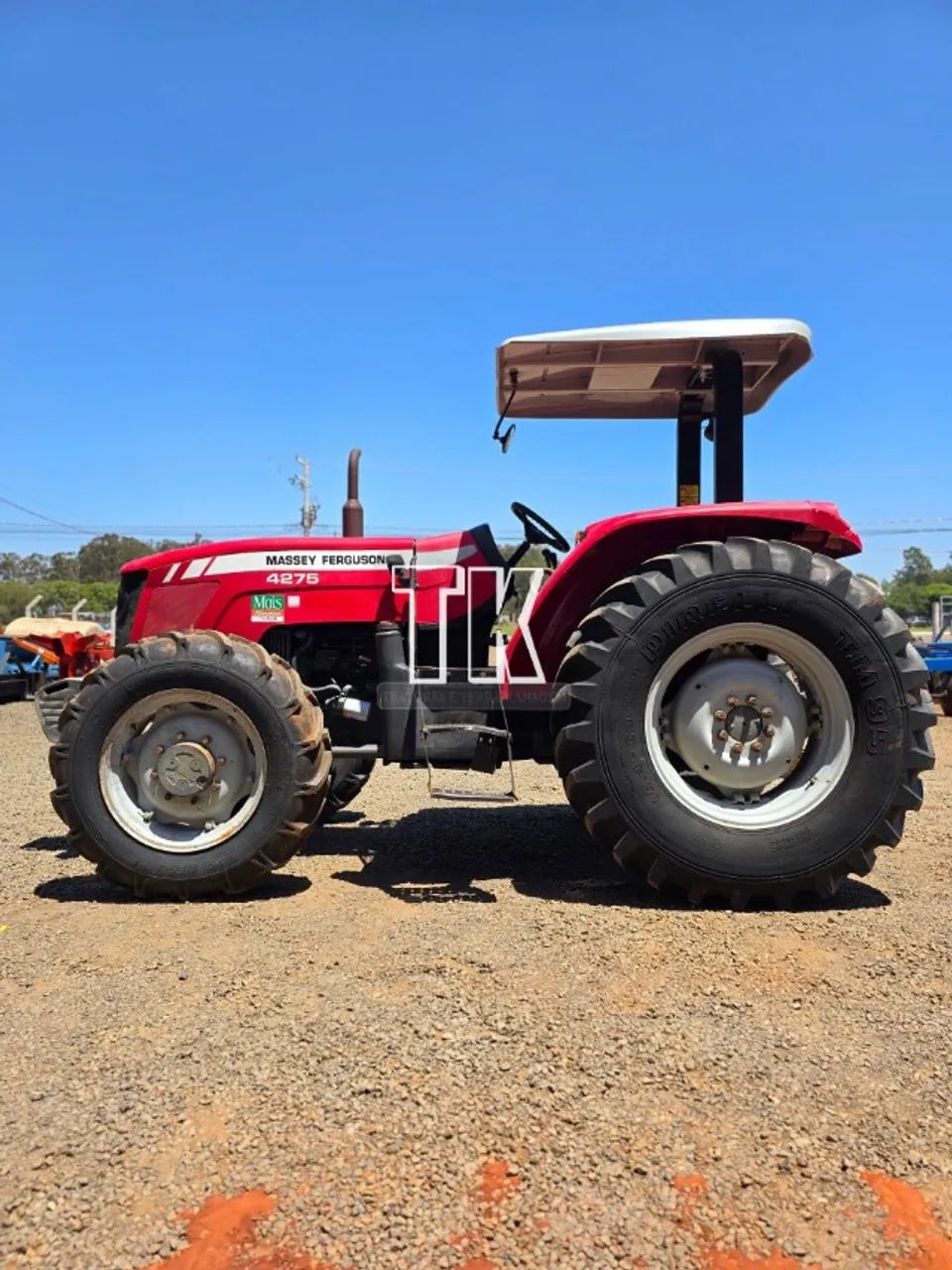cod. 1353 TRATOR MASSEY FERGUSON 4275 ANO 2011 - Tk Tratores Nova Andradina-MS - Foto 5