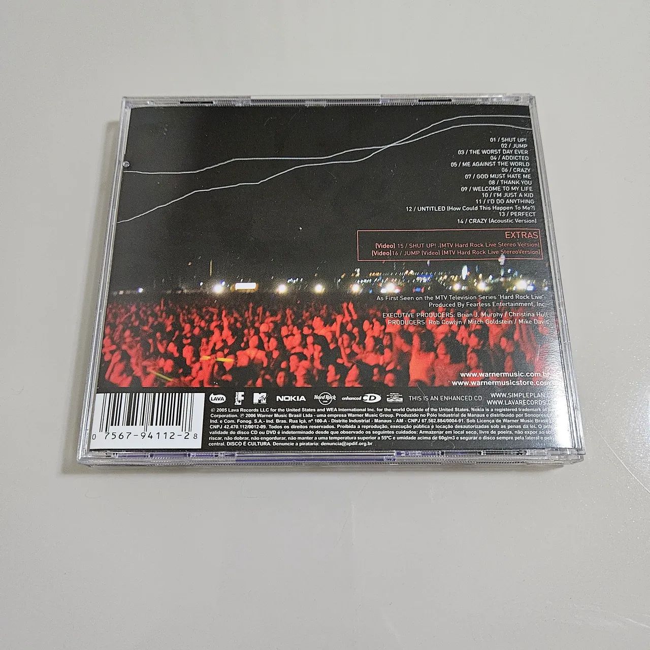 CD Simple Plan - MTV Hard Rock Live - Foto 3