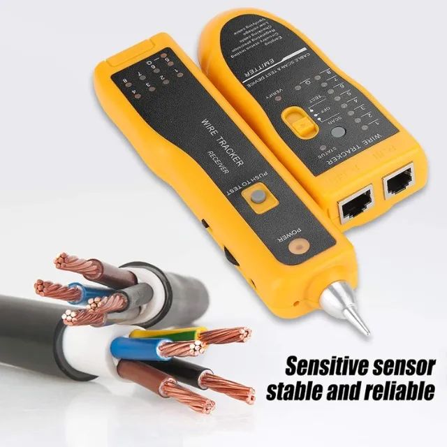 Linha De Detector De Testador De Cabos De Rede Wire Tracker