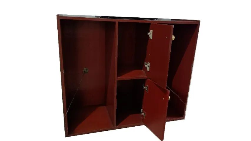 Estante Rack para sala madeira maciça  - RETIRADA EM CASCADURA - Foto 5