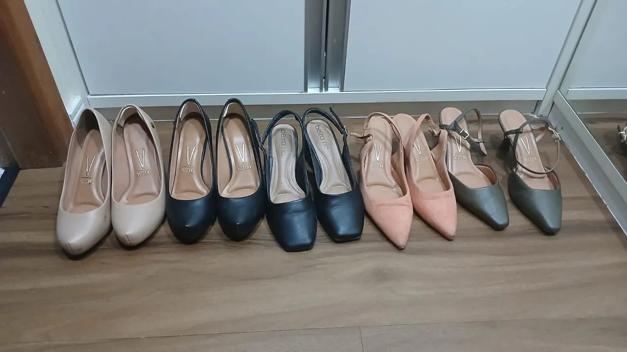 Sapatos Scarpan Diversos Modelos e Cores