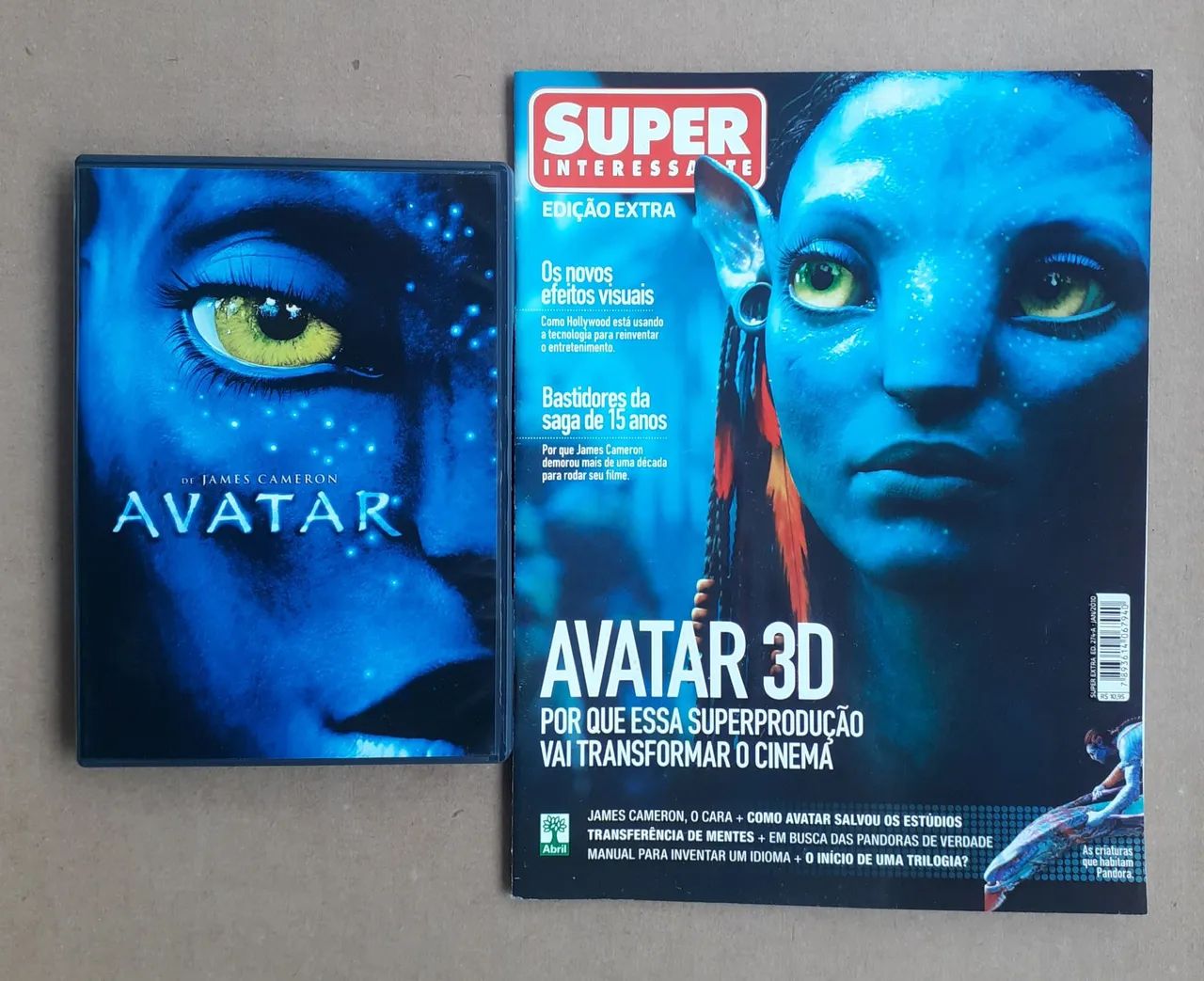 DVD Avatar + Revista Super Interessante 