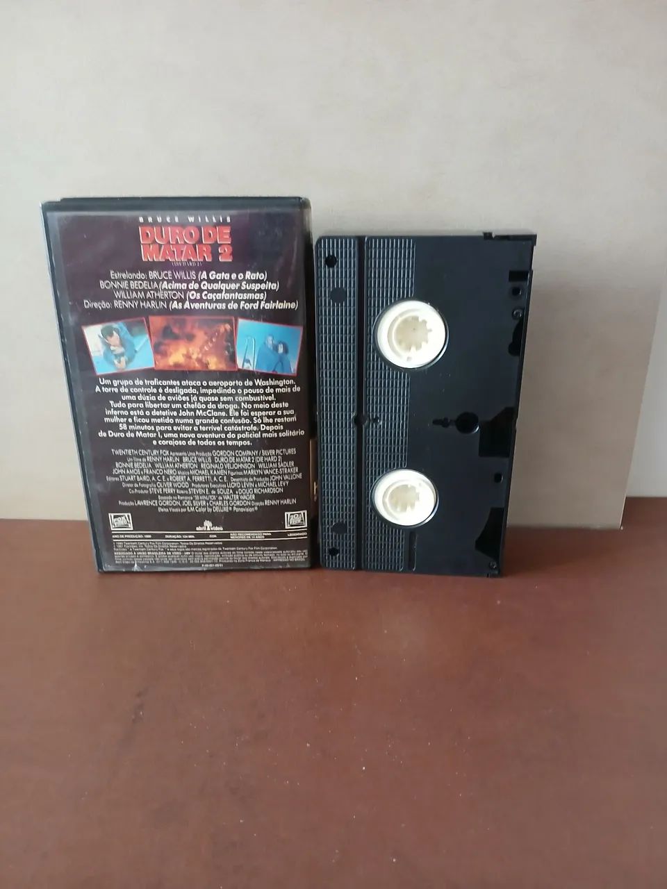 VHS Duro de Matar 2 - Bruce Willis - Foto 2