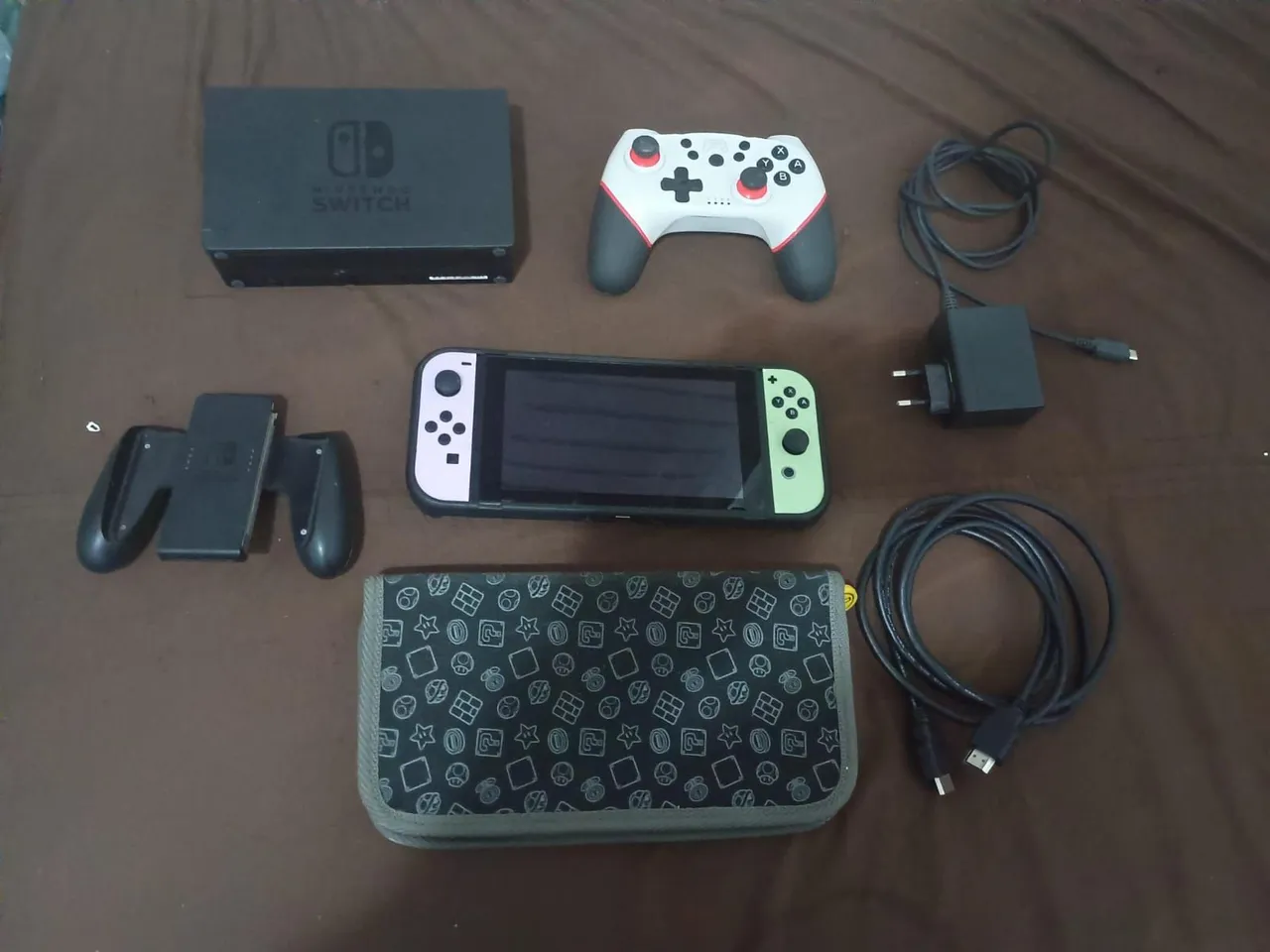 Nintendo switch V2 neo destravado venda ou troca com torna