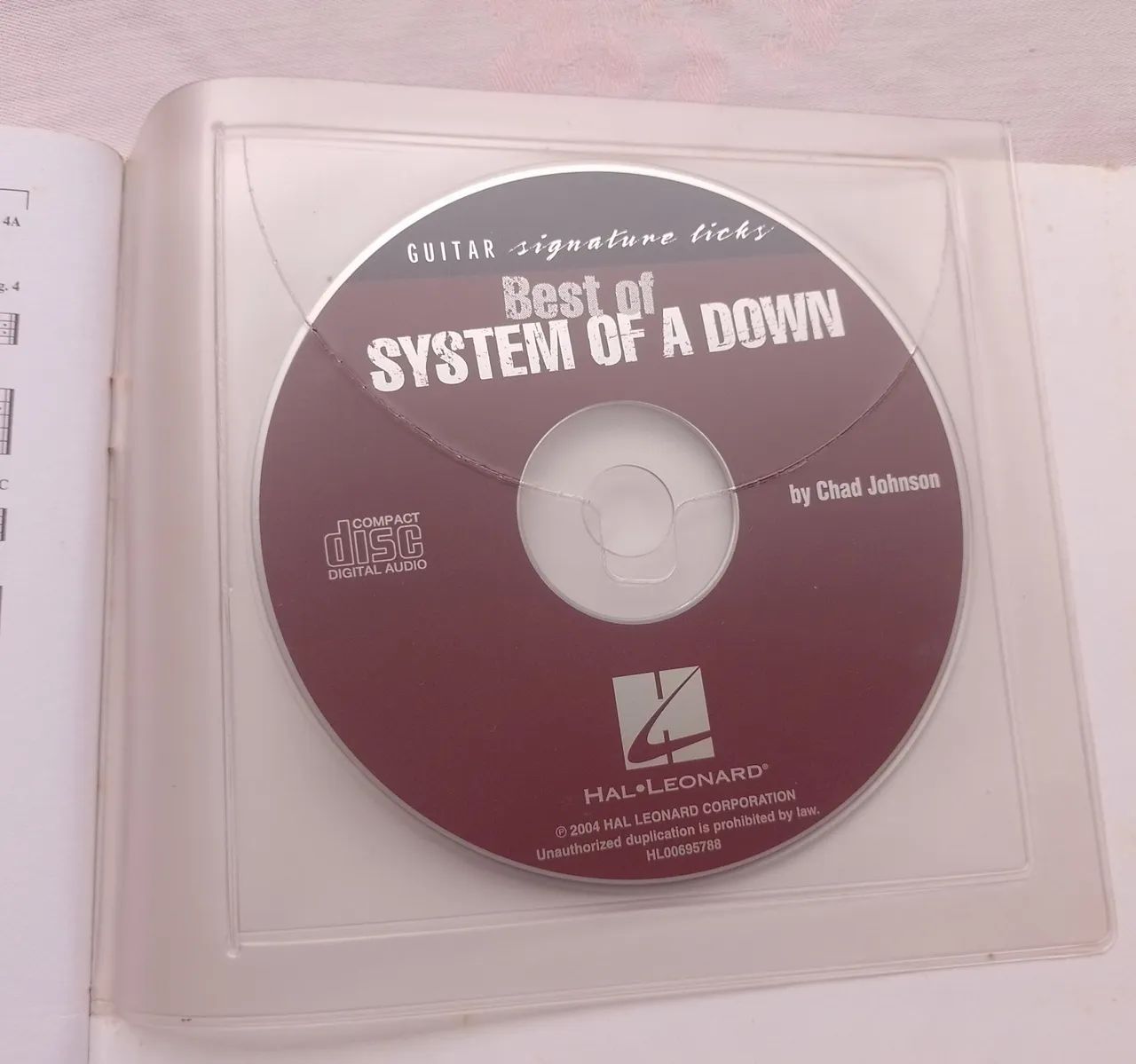 Best Of System Of A Down - Daron Malakian - Song Guitar Book com CD. Raro! - Foto 3