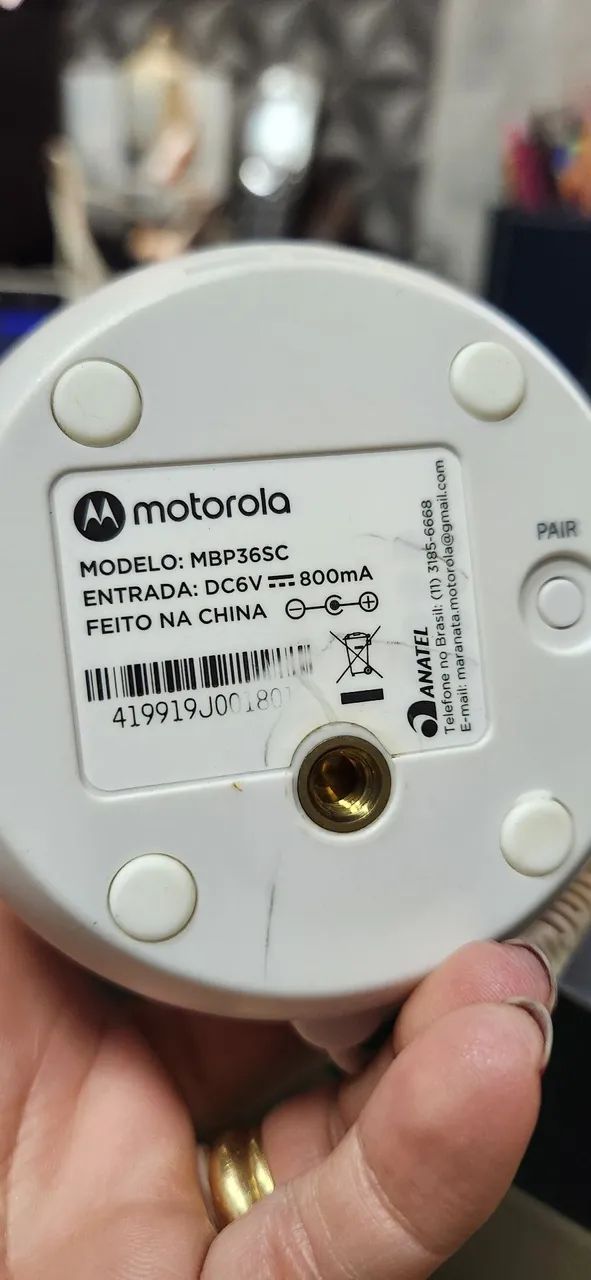 Babá eletrônica Motorola - Foto 3