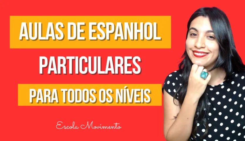 Aula de espanhol particular