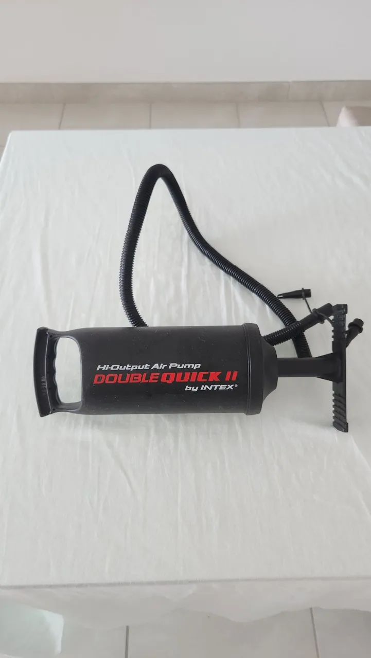Bomba de ar manual Double Quick II Intex