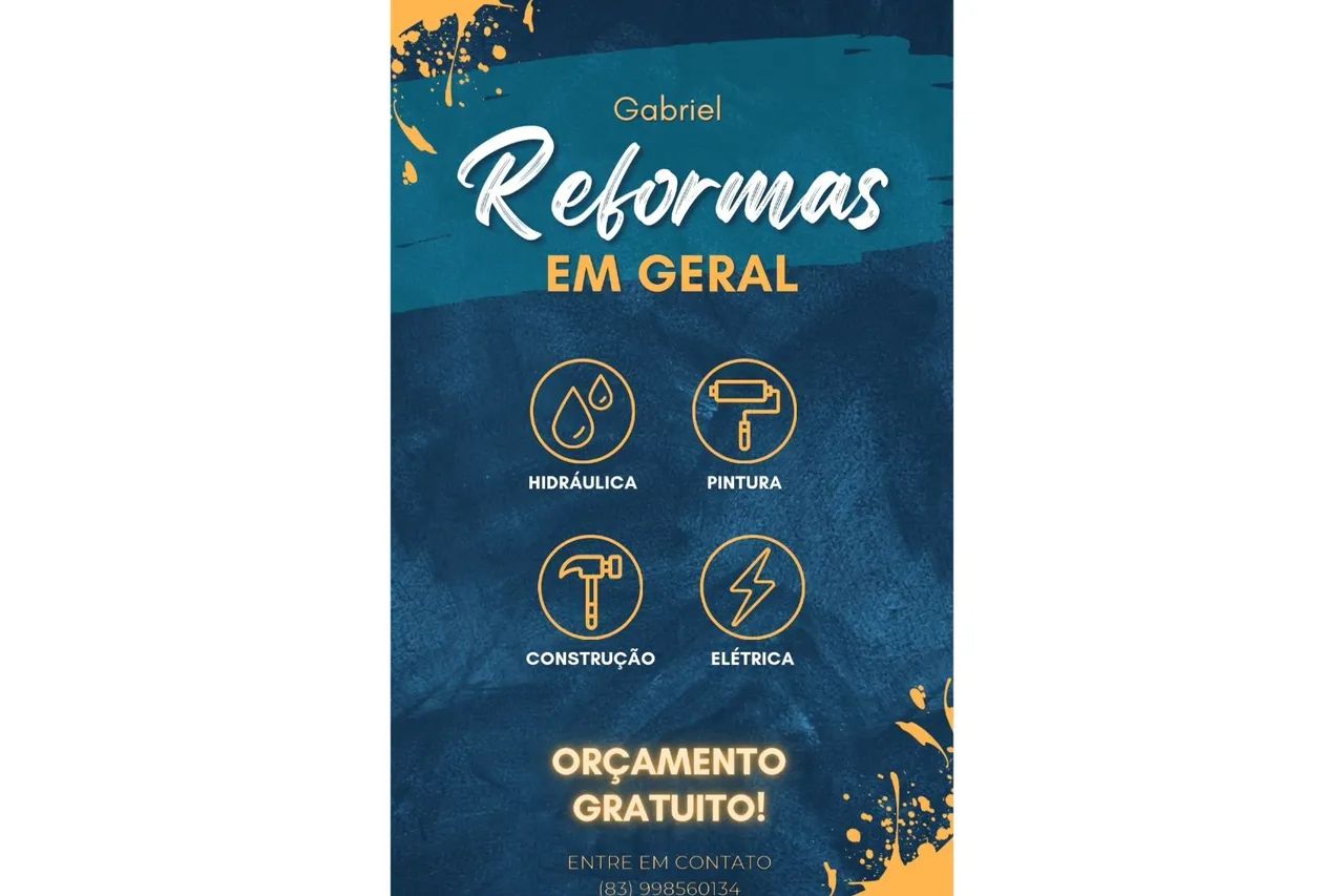 Marido de Aluguel, Eletricista, Pintor, Pedreiro, Encanador Hidráulico 
