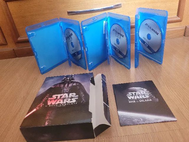 Box Blu-ray Star Wars A Saga Completa 9 Discos 6 Episódios - Foto 4