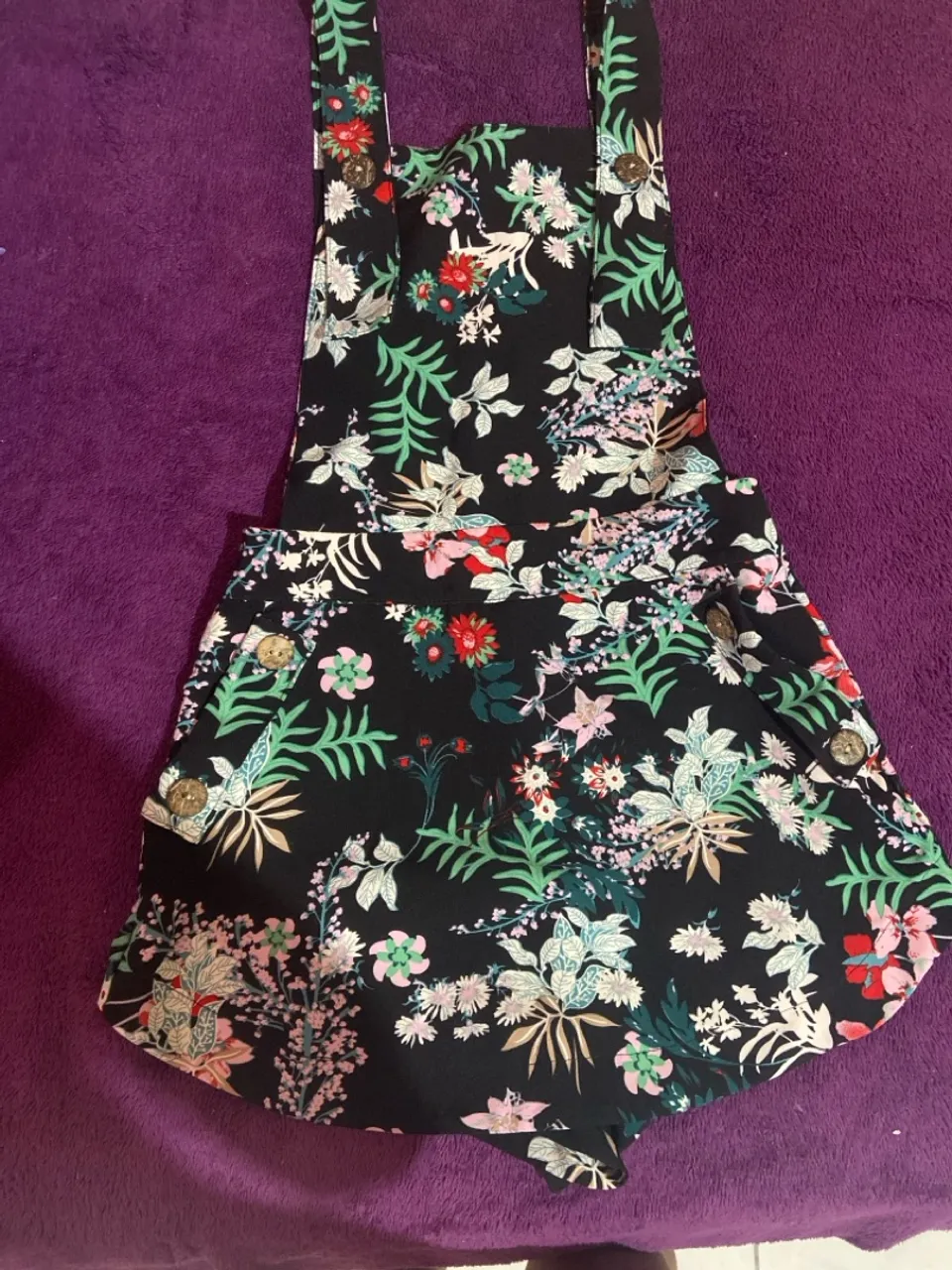 Macacão Floral