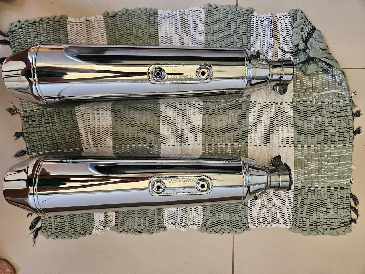 Ponteiras originais Interceptor 650 - Foto 5