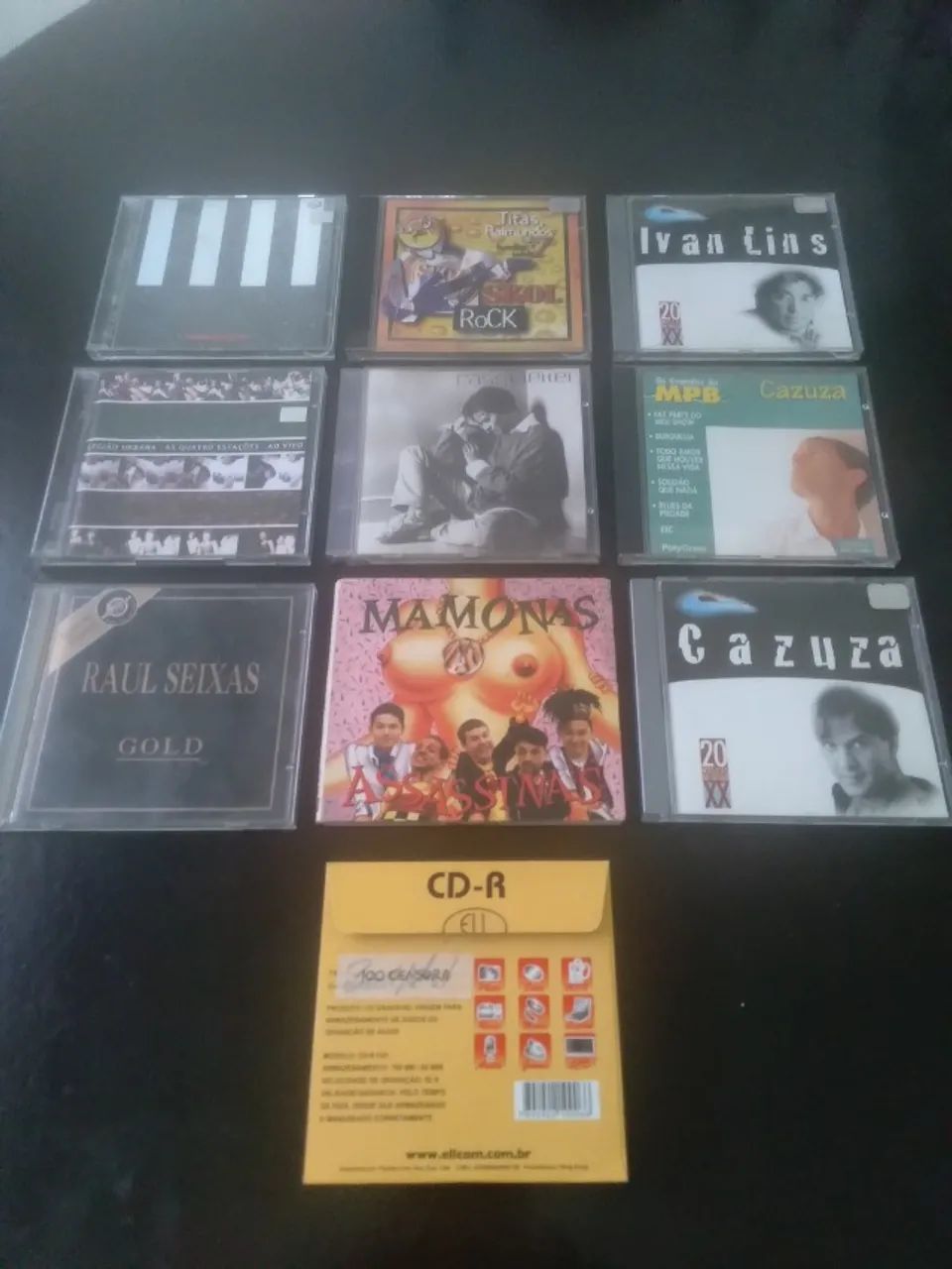 Pacote de CDs Rock Nacional