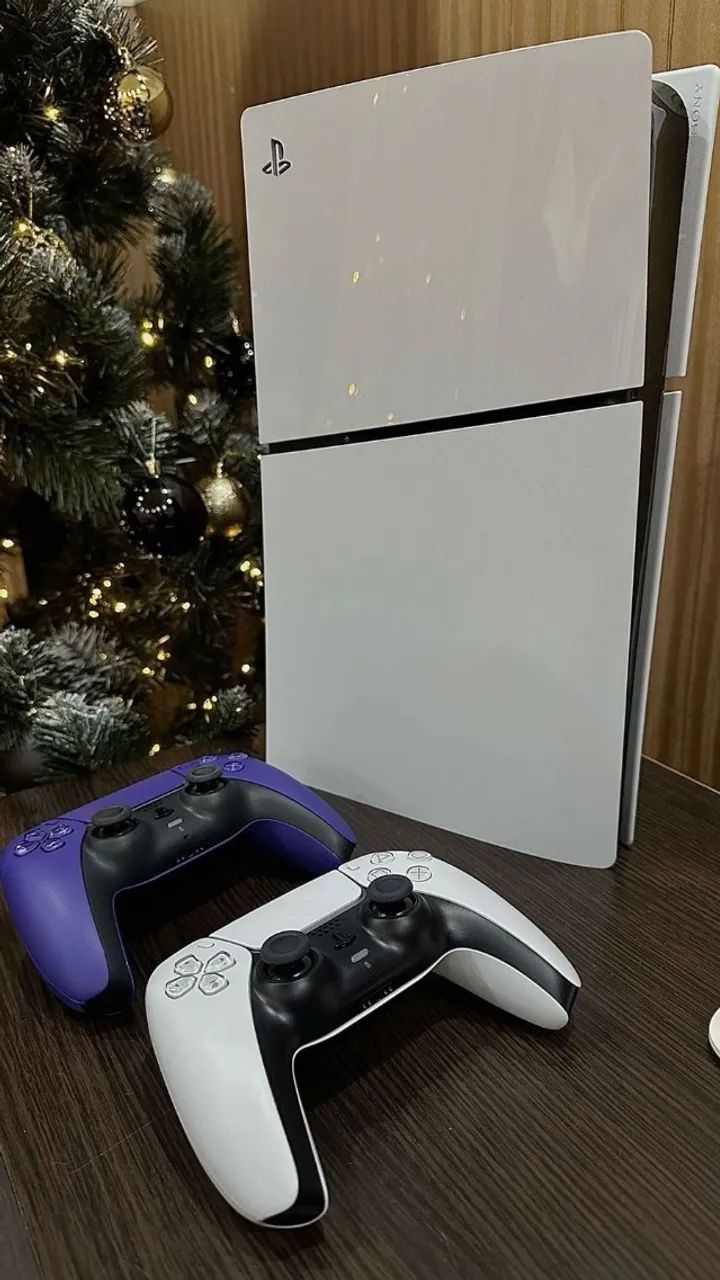 PlayStation 5 Slim 1TB Mídia Física e digital + 11 jogos 
