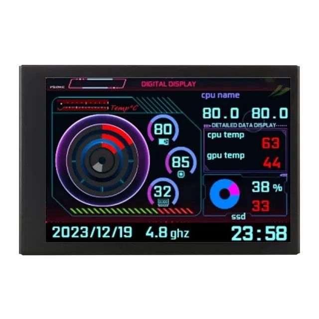 Monitor LCD para PC - Informações em Tempo Real - Foto 3