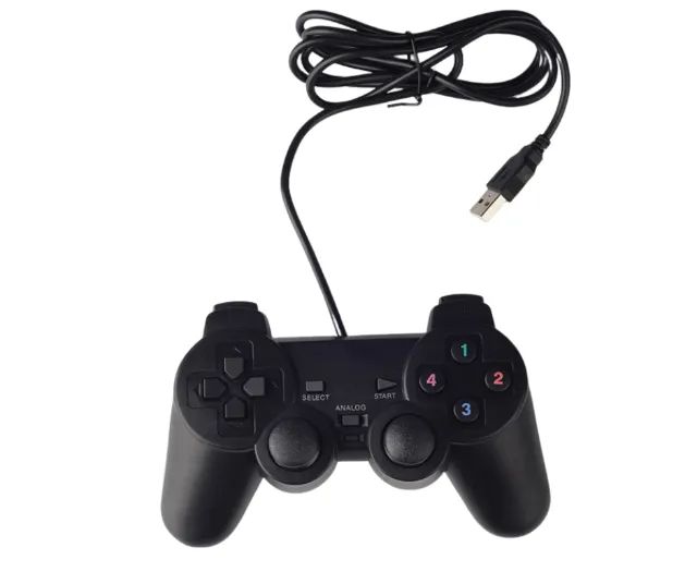 Controle USB com Fio Estilo PS2 para PC - Foto 3