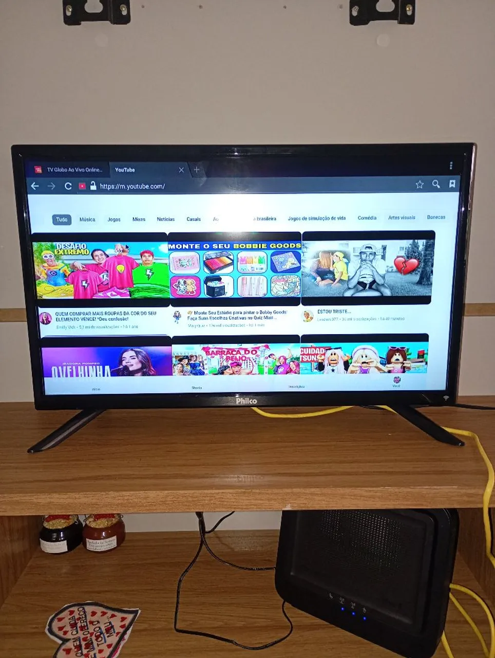 TV Philco 24 polegadas tem internet