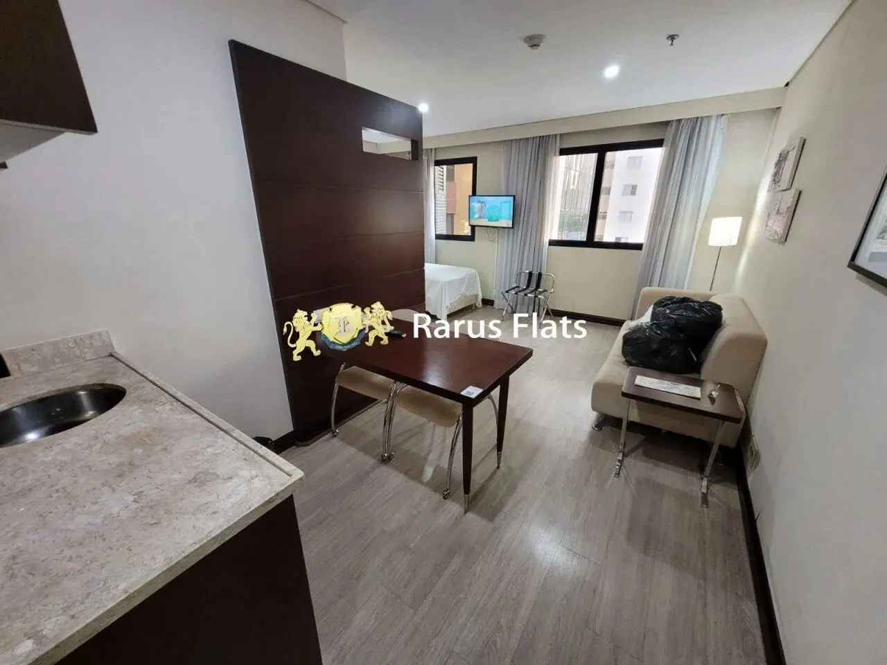 Rarus Flats - Flat para locação - Transamérica Executive Chácara Sto. Antônio