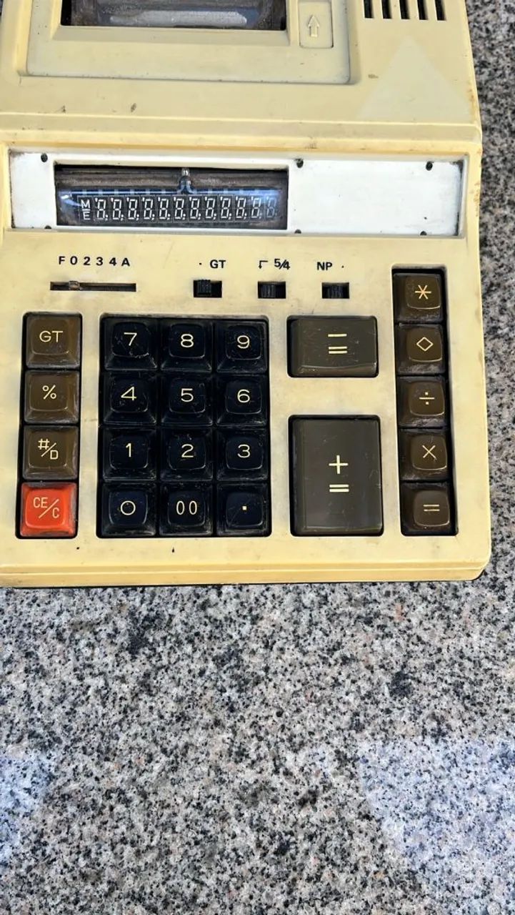 Calculadora de Mesa Antiga  - Foto 3