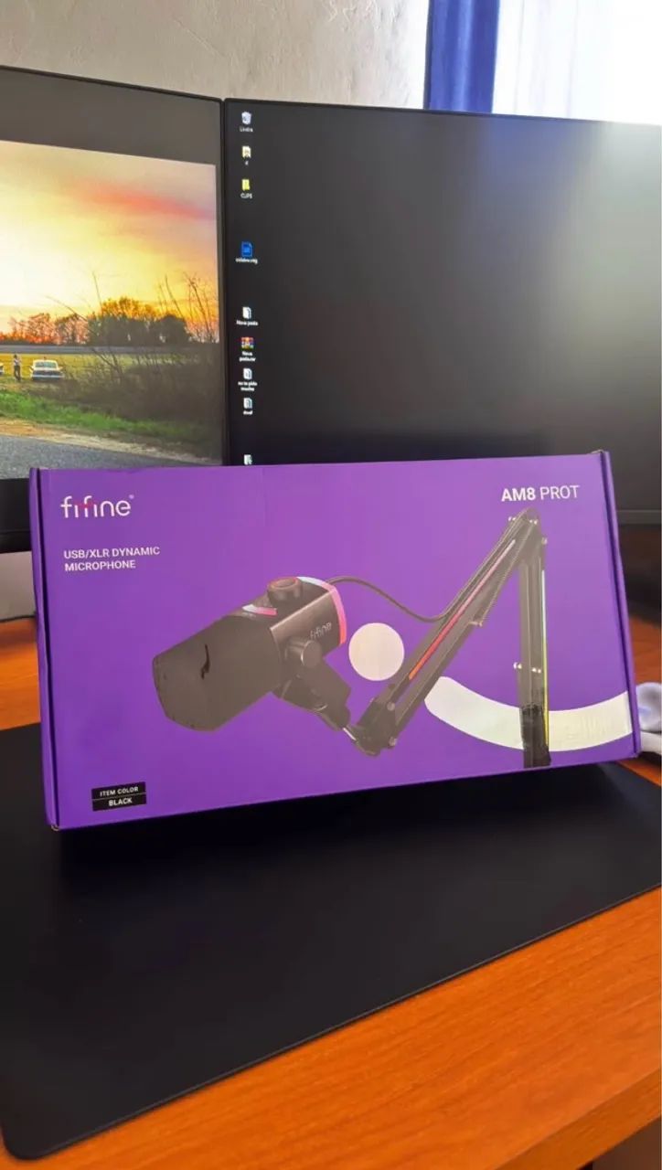 AM8 PROT - Kit Microfone + Braço Articulado