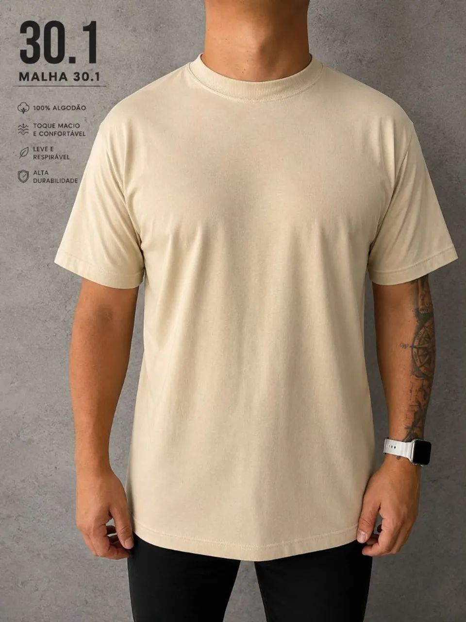 Camisas Malha 30.1 Atacado