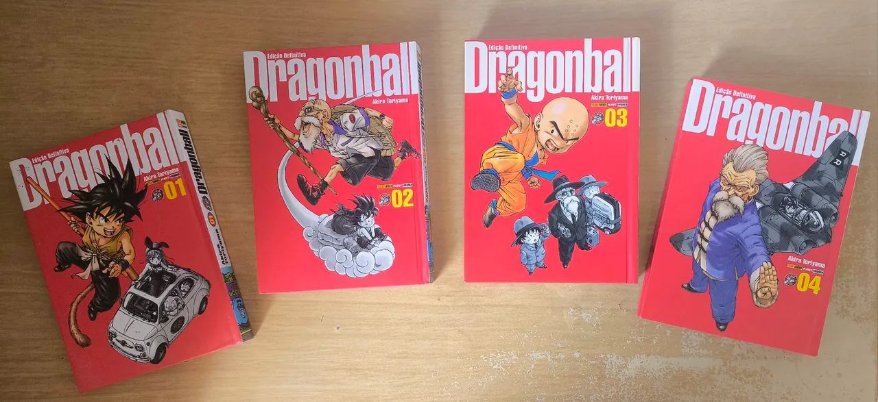Mangás Dragon Ball Capa Dura!