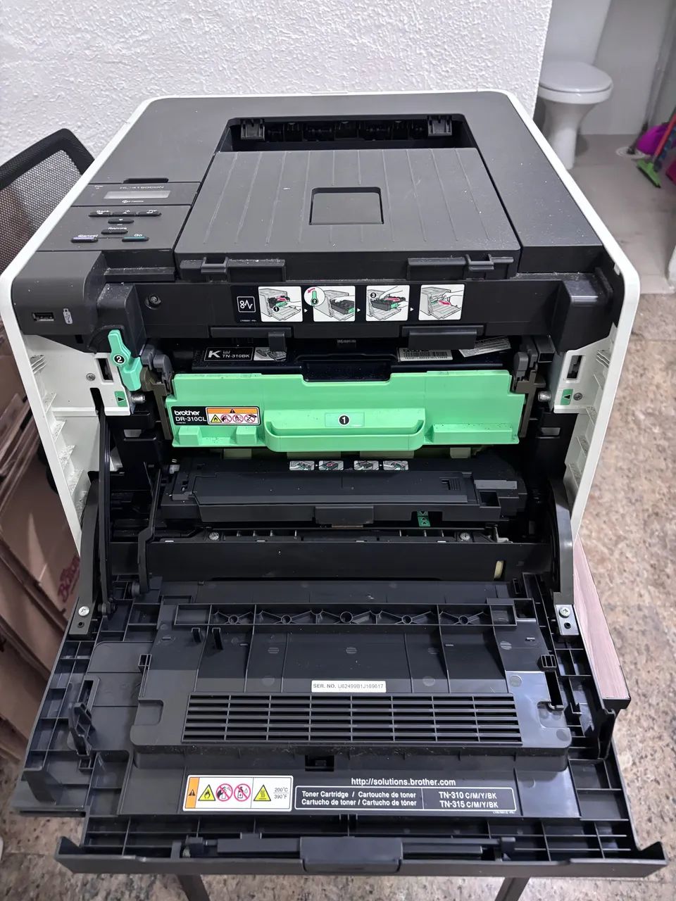 Impressora Brother HL-4150CDN - Para retirada / peças - Foto 3