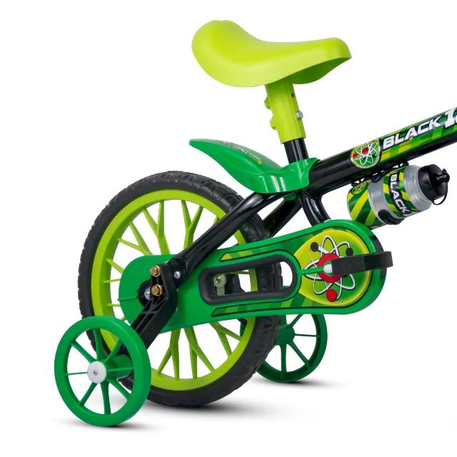 Bicicleta Aro 12 Nathor | Black | NOVA - Foto 5
