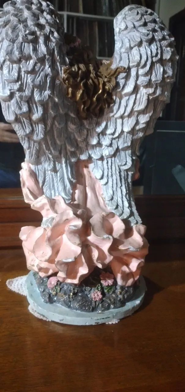 Estátua anjo antiga  - Foto 3