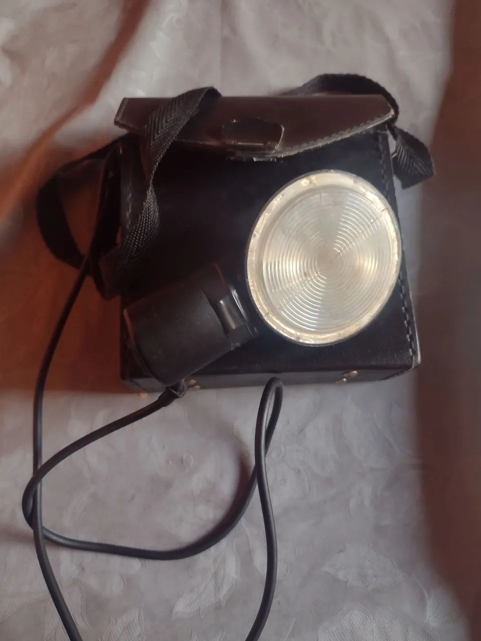 Flash fotográfico antigo 