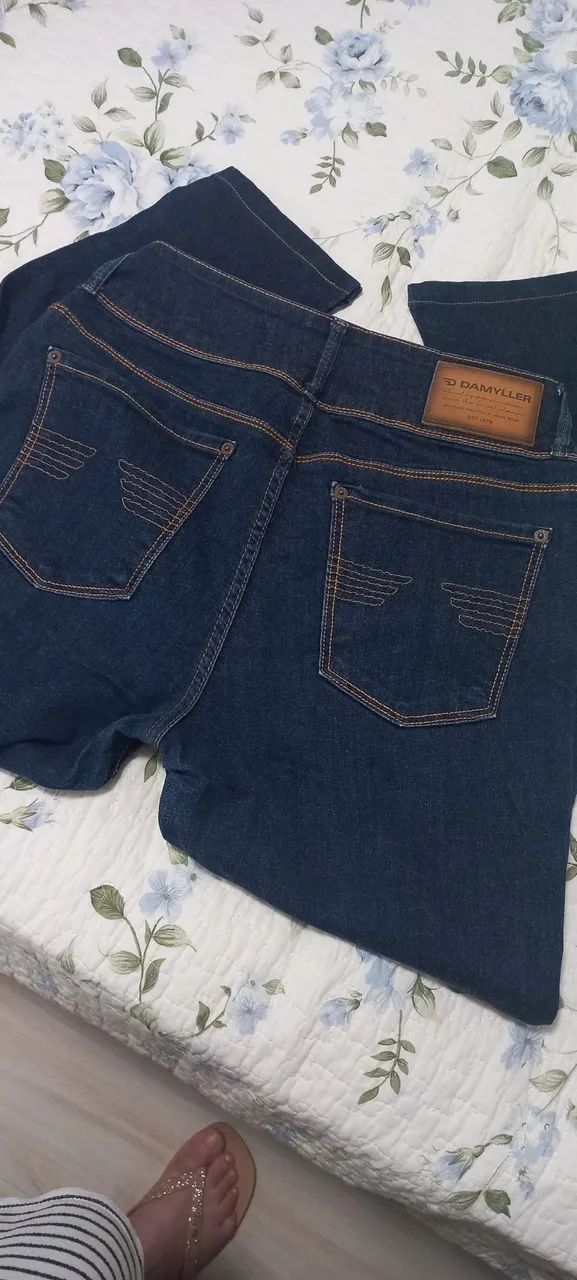 Calça Jeans Cigarrete Damyller Original