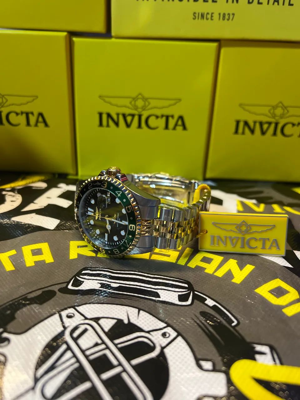 Relógio invicta pro diver 43mm (30625) - Original - Foto 4