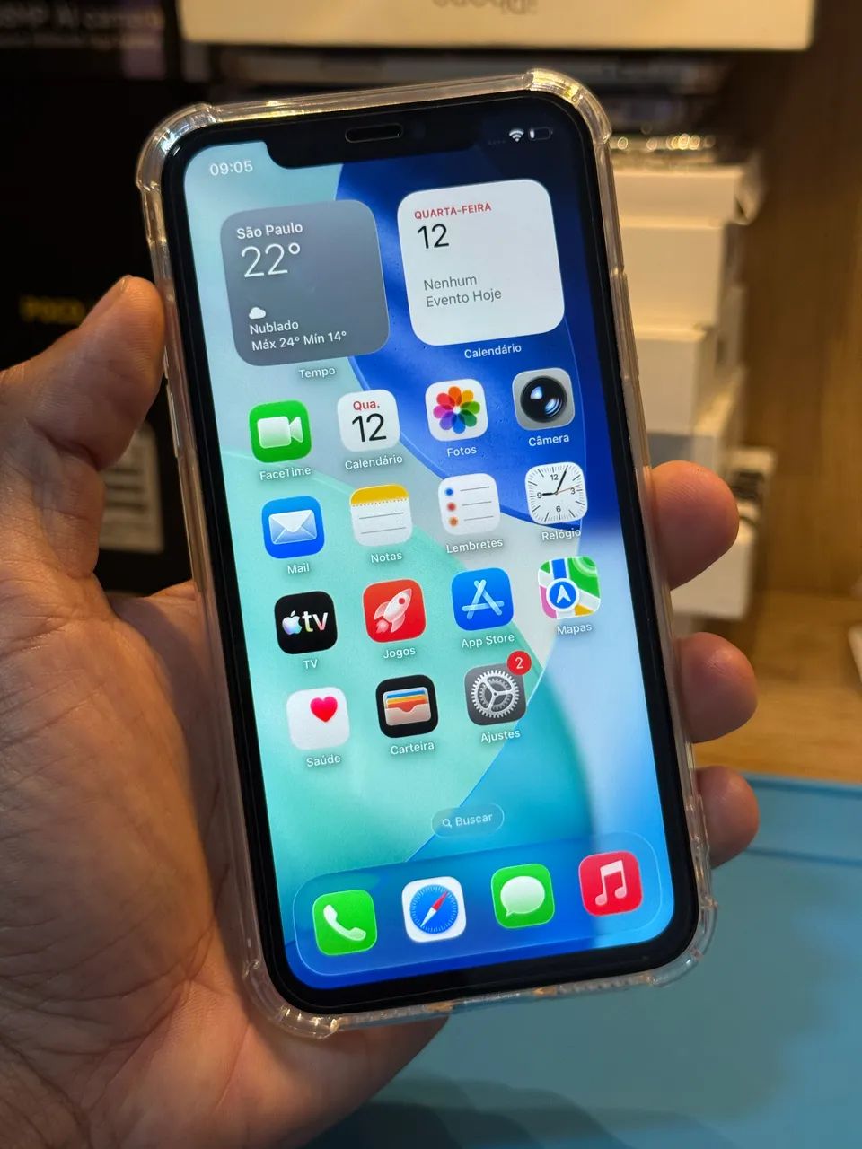 IPHONE 11 128GB pegando tudo perfeitamente ? - Foto 2