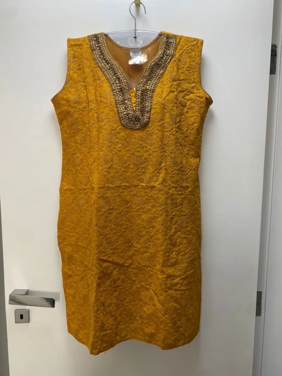 Túnica indiana estilo Kurta - Foto 4