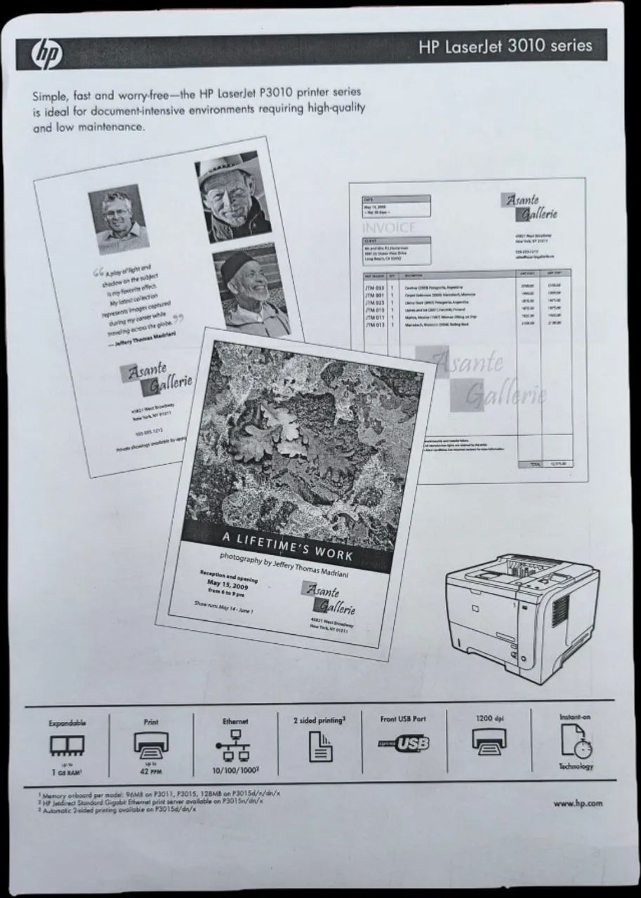 Impressora HP Laserjet Enterprise P3015dn - Foto 5